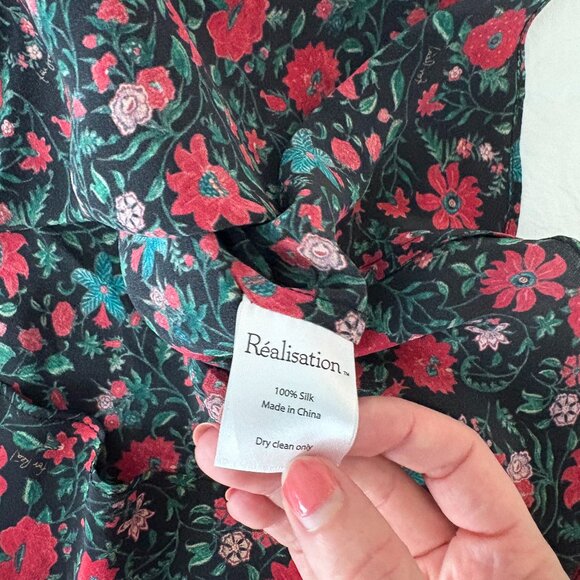 Realisation Par Montague Silk Mini Dress - Picture 10 of 12